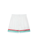 Casa Way World Series Silk Shorts White