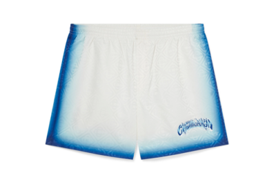 Casablanca Blue Fade Swim Shorts