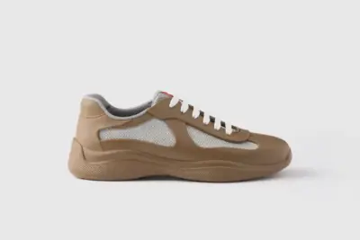 Prada America's Cup sneakers Mocha