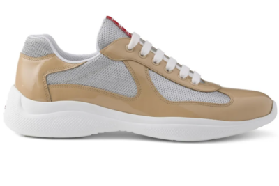 Prada America's Cup sneaker beige/light grey