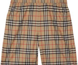 Burberry check-print Shorts