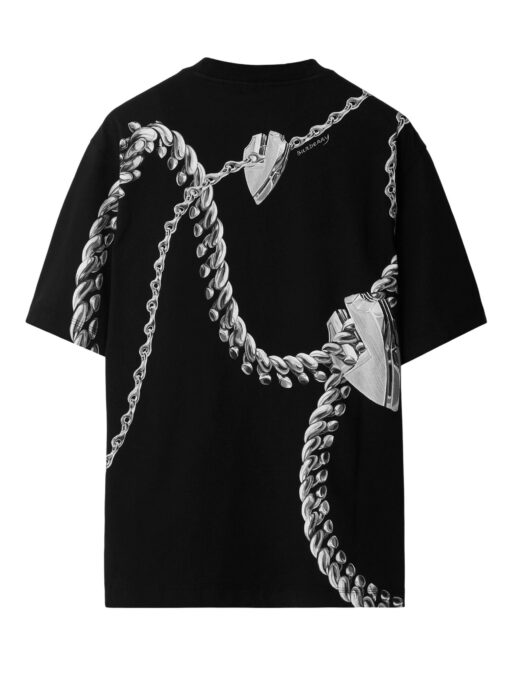 Burberry Shield cotton T-shirt black/grey - Image 2