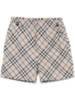 Burberry Check Archival Beige Shorts