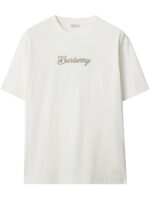 Burberry Surfer Knight cotton T-shirt White