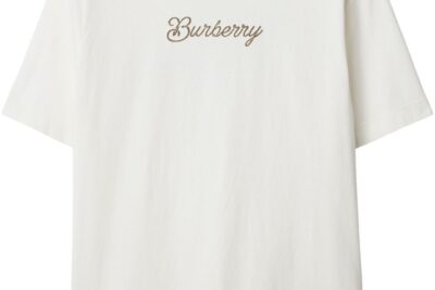 Burberry Surfer Knight cotton T-shirt White
