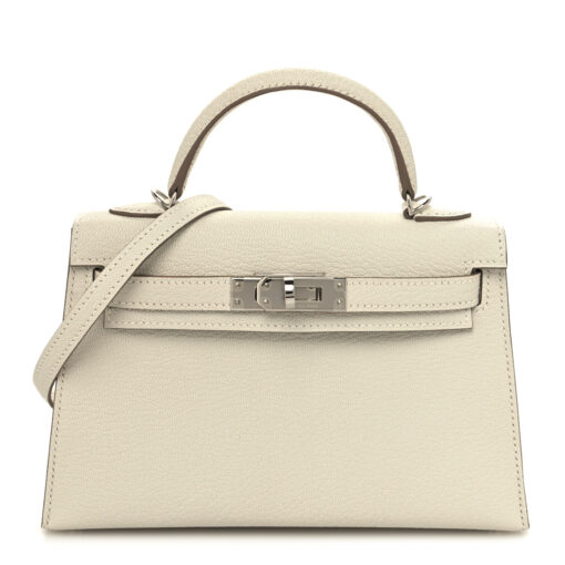 Hermès Chevre Mysore Mini Kelly Sellier Bag