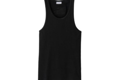 Burberry ribbed-knit vest top black