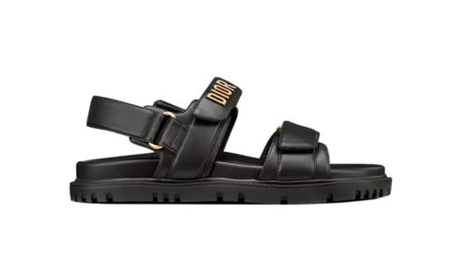 Dior Dioract Sandal Black - Image 2