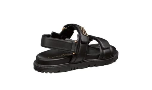 Dior Dioract Sandal Black - Image 3