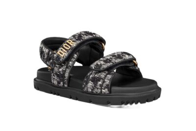 Dior Dioract Sandal Black Gray