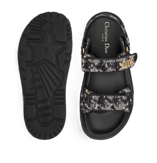 Dior Dioract Sandal Black Gray - Image 2