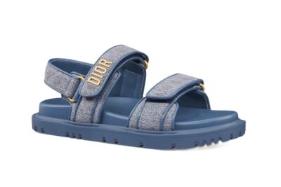 Dior Dioract Sandal Blue Denim