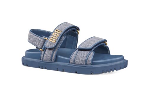 Dior Dioract Sandal Blue Denim