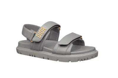 Dior Dioract Sandal Gray Metal