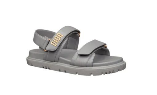 Dior Dioract Sandal Gray Metal