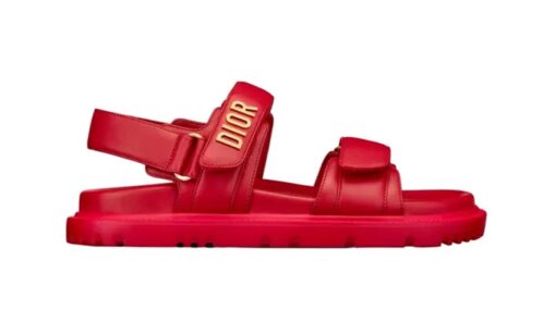Dior Dioract Sandal Red - Image 2