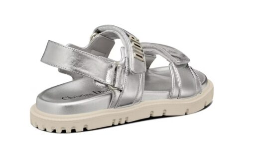 Dior Dioract Sandal Silver Fashion - Image 3