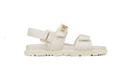 Dior Dioract Sandal White - Image 3