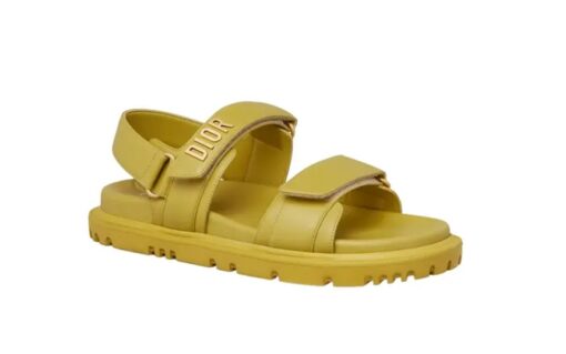 Dior Dioract Sandal Yellow