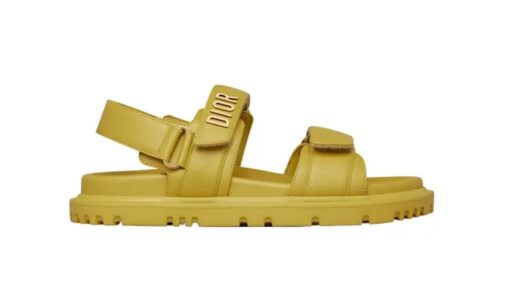 Dior Dioract Sandal Yellow - Image 3