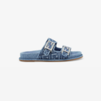 Fendi Feel Slide in blue denim
