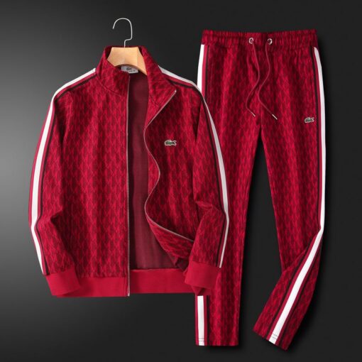 Lacoste Tracksuits Red