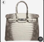 Hermès Birkin 35 Himalaya Blanc Crocodile Palladium Hardware Bag