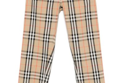 Burberry Check-print trousers
