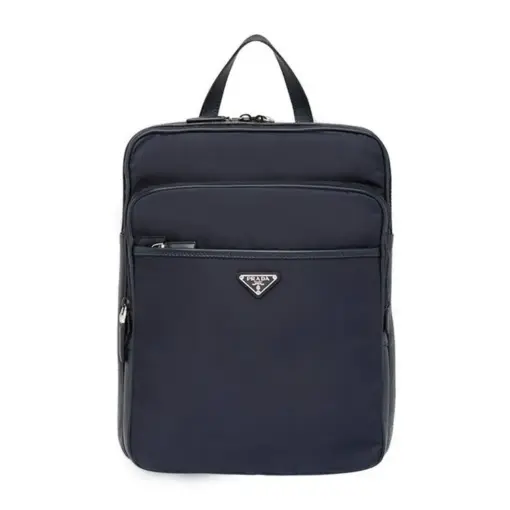 PRADA MEDIUM BLUE BACKPACK