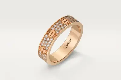Cartier Love Ring Small Model Rose Gold