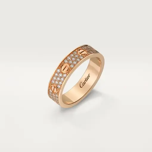 Cartier Love Ring Small Model Rose Gold