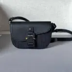 Dior Mini Oblique Saddle Buckle Messenger Bag Black - Image 2