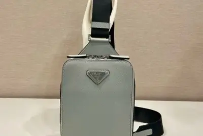 Prada Brique Saffiano Leather Bag Green