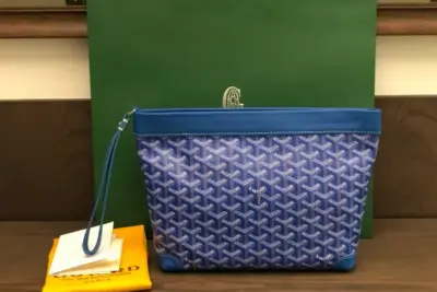 Goyard Conti Pouch Blue