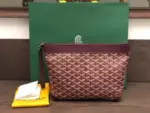 Goyard Conti Pouch Red