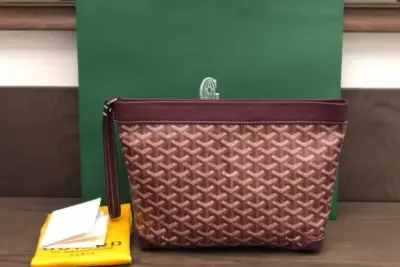 Goyard Conti Pouch Red