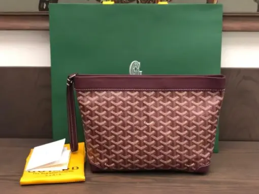 Goyard Conti Pouch Red