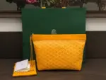 Goyard Conti Pouch Yellow