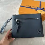 LV Takeoff Pouch Navy Blue