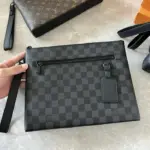 LV Takeoff Pouch Damier Graphite Canvas