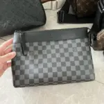 LV Pochette Voyage Souple Indigo Blue
