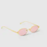 LV Pure Low Oval Sunglasses Pink