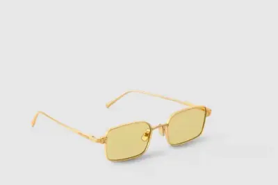 LV Pure Low Square Sunglasses Jaune