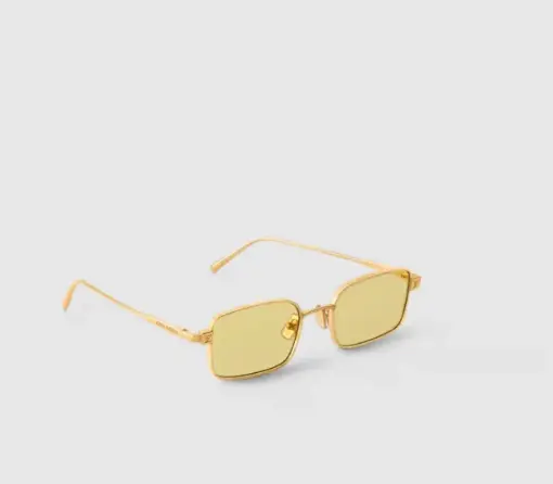 LV Pure Low Square Sunglasses Jaune