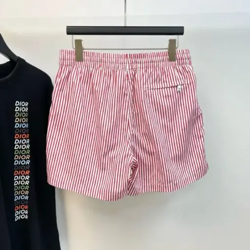 LV Checked Monogram Swim Shorts Pink - Image 2