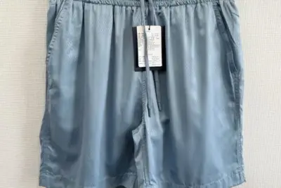 LV Monogram Swim Shorts Pastel Blue