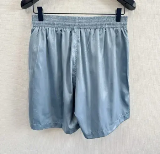LV Monogram Swim Shorts Pastel Blue - Image 2