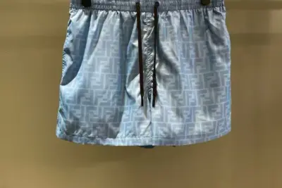 Fendi Swim Shorts Sky Blue