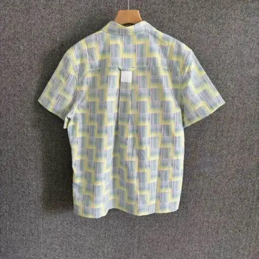 LV Graphic Printed Short-Sleeved Shirt - Image 2
