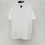 LV Monogram Flower 3D Gradient Print T-Shirt White - Image 2